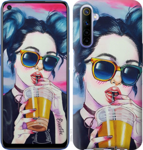

Чехол Арт-девушка в очках для Realme 6 917381