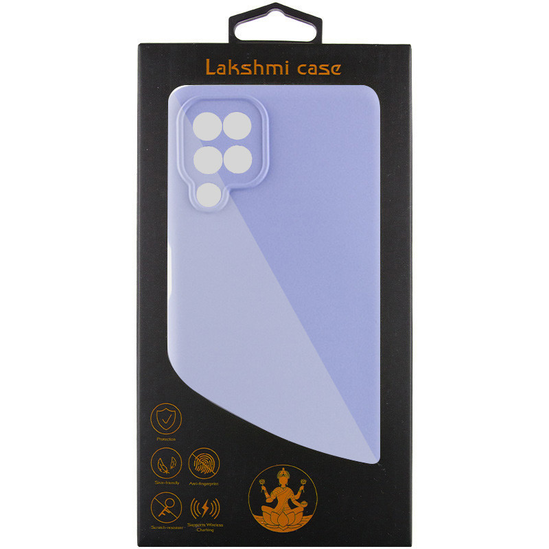 Чохол Silicone Cover Lakshmi Full Camera (AAA) на Samsung Galaxy M32 (Бузковий / Dasheen) в магазині vchehle.ua