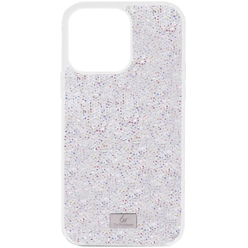 TPU чохол Bling World Rock Diamond на Apple iPhone 15 (6.1") (Білий)