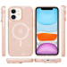 Фото Чехол TPU Galaxy Sparkle (MagFit) для Apple iPhone 11 (6.1") (Gold+Glitter) на vchehle.ua