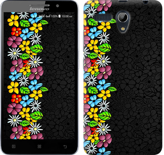 

Чехол цветочный орнамент для Lenovo A616 327882
