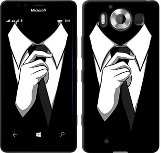 

Чехол Галстук для Microsoft Lumia 950 XL Dual Sim 130681