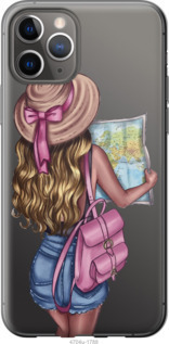 

Чехол Девушка с картой для iPhone 12 Pro 1065684