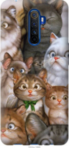 Чехол коты для Realme X2 Pro