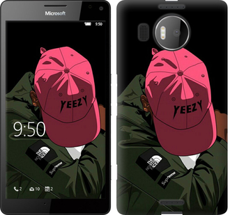 

Чехол logo de yeezy для Microsoft Lumia 950 XL Dual Sim 630510