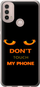 Чехол Don't touch the phone для Motorola E40