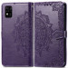 Фото Кожаный чехол-книжка Art Case с визитницей для ZTE Blade A31 (Фиолетовый) на vchehle.ua