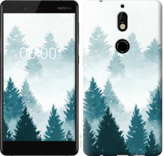 

Чохол Акварельні Ялинки на Nokia 7 862928