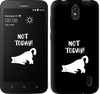 

Чехол Уставший кот для Huawei Ascend Y625 874562