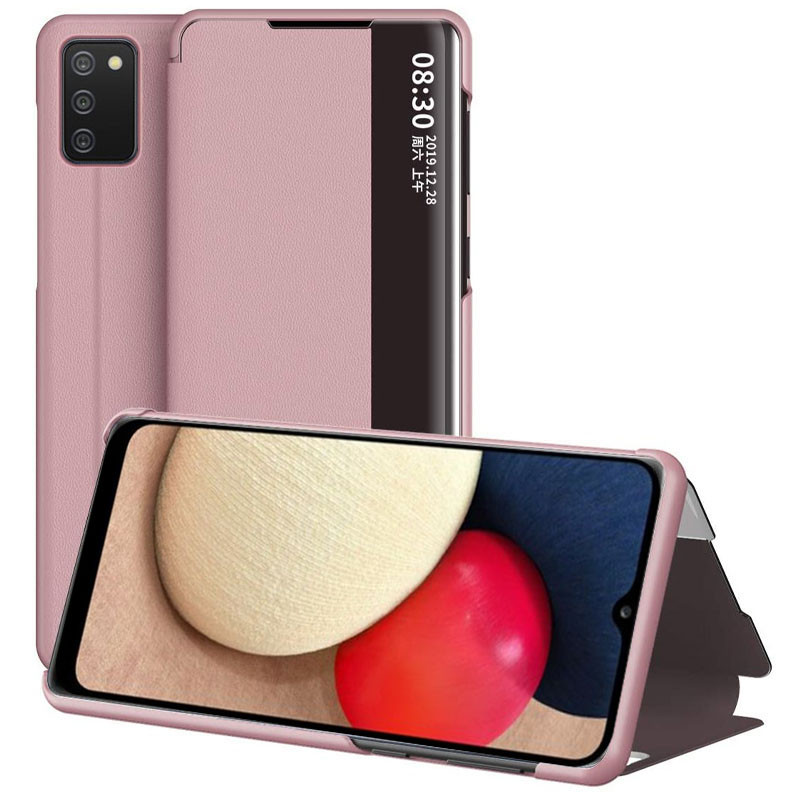 

Чохол-книжка Smart View Cover на Samsung Galaxy A02s (Рожевий) 1117041