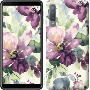 

Чохол Квіти аквареллю на Samsung Galaxy A7 (2018) A750F 679072