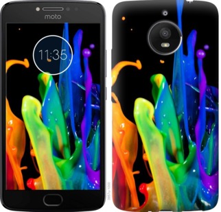 

Чохол бризки фарби на Motorola Moto G7 Power 704393
