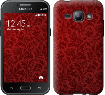 

Чохол Чохол цвета бордо для Samsung Galaxy J1 J100H 649833