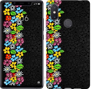 

Чехол цветочный орнамент для Xiaomi Mi8 SE 673492