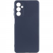 Чехол TPU GETMAN Liquid Silk Full Camera для Samsung Galaxy A05s (Синий / Midnight Blue)