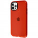 TPU чохол Color Clear на Apple iPhone 12 Pro / 12 (6.1") (Red)