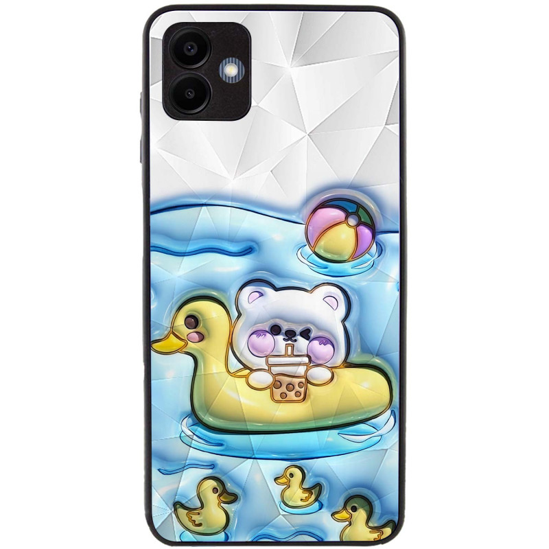 Фото TPU+PC чехол Prisma Fluffie для Samsung Galaxy A06 (Ducklings) на vchehle.ua