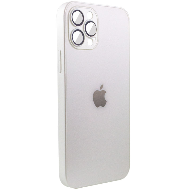 Фото Чехол TPU+Glass Sapphire matte case для Apple iPhone 12 Pro (6.1") (Pearly White) на vchehle.ua