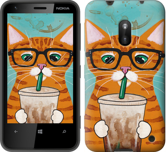 

Чохол Зеленоокий кіт в окулярах на Nokia Lumia 620 625513