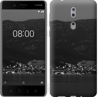 

Чохол Ніч на березі на Nokia 8 757927