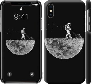 Чохол Moon in dark на iPhone X