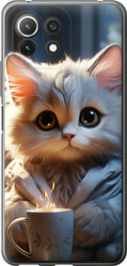 Чехол White cat для Xiaomi Mi 11 Lite