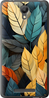 

Чехол Кольорове листя для Xiaomi Redmi Note 2 Prime 1629386