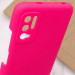 Купить Чехол Silicone Cover Full Camera (AAA) для Xiaomi Redmi Note 10 5G / Poco M3 Pro (Розовый / Shiny pink) на vchehle.ua