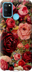 Чохол Квітучі троянди на Realme C17
