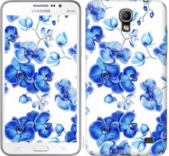 

Чехол Голубые орхидеи для Samsung Galaxy Mega 2 Duos G750 724954