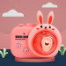 Купити Фотокамера-генератор мильних бульбашок 9996 Children's camera (Rabbit / Pink) на vchehle.ua