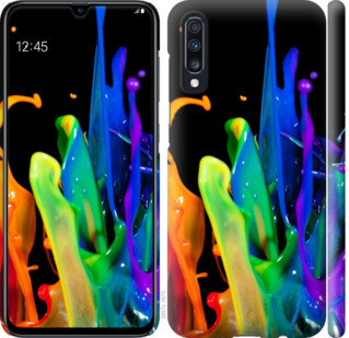 

Чохол бризки фарби на Samsung Galaxy A70 2019 A705F 711444
