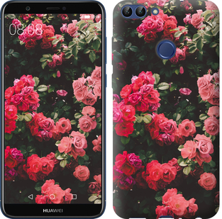

Чохол Кущ з трояндами на Huawei Honor 9 Lite 658268