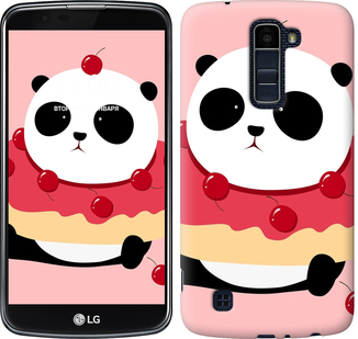 

Чехол Панда с пончиком для LG K10 / K410 341264