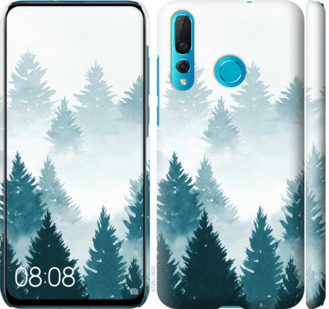 

Чехол Акварельные Елки для Huawei Nova 4 862761