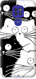 Чехол Коты v2 для Motorola G9 Play
