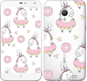 

Чехол Единорожки для Meizu MX3 830350
