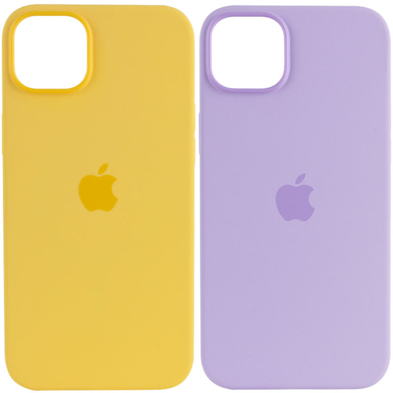 Чехол Silicone case (AAA) full with Magnetic Safe для Apple iPhone 14 Pro Max (6.7")