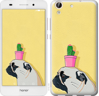 

Чехол Мопс с кактусом для Huawei Honor 5A 795767
