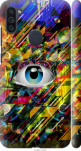 Чехол Абстрактный глаз для Samsung Galaxy A11 A115F