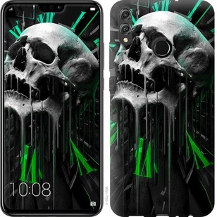 

Чехол Череп-часы для Huawei Honor 8X 690556