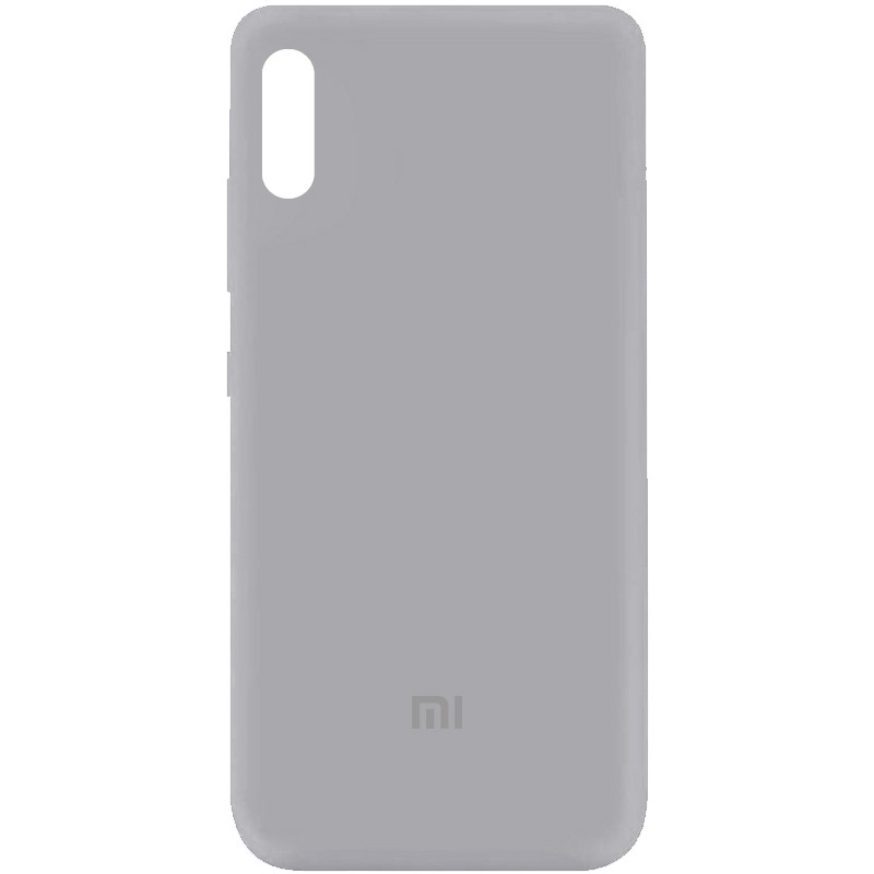 Чохол Silicone Cover My Color Full Protective (A) на Xiaomi Redmi 9A (Сірий / Stone)