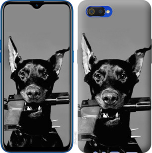 

Чохол Доберман на Realme C2 918604