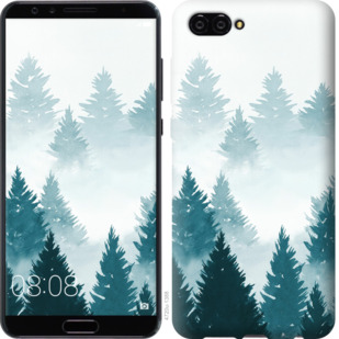 

Чехол Акварельные Елки для Huawei Nova 2S 862759