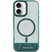 Фото TPU+PC чехол Stand case для Apple iPhone 16 (6.1") (Green) на vchehle.ua