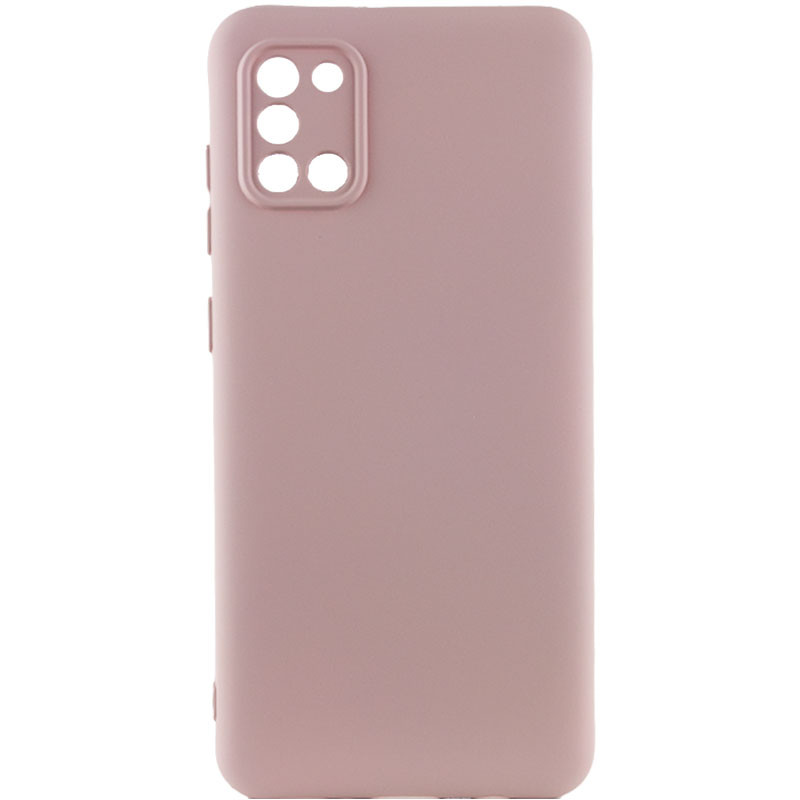 Чохол Silicone Cover Lakshmi Full Camera (A) на Samsung Galaxy A31 (Рожевий  / Pink Sand)