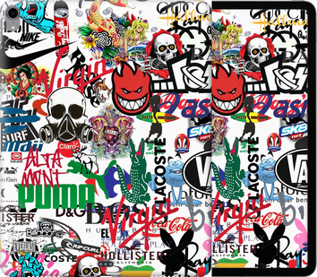 

Чохол Many different logos на iPad Pro 12.9 (2018) 689100