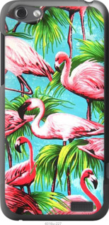 

Чехол Tropical background для HTC One V t320e 270758