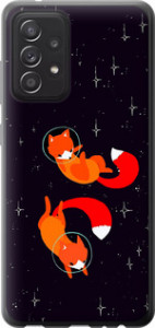 Чехол Лисички в космосе для Samsung Galaxy A52s 5G A528B