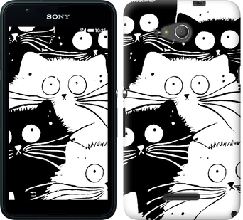 

Чехол Коты v2 для Sony Xperia E4g 285526